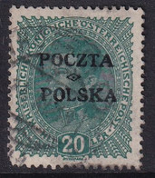 POLAND 1919 Krakow Fi 36 Used Forgery - Unused Stamps