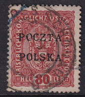 POLAND 1919 Krakow Fi 43 Used Forgery - Oblitérés