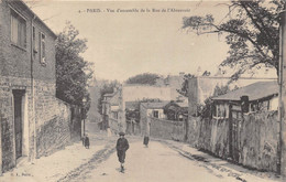 PARIS-75018-VUE D'ENSEMBLE DE LA RUE DE L'ABREUVOIR - Arrondissement: 18