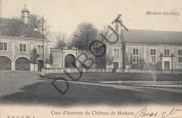 Postkaart-Carte Postale - MODAVE-LEZ-HUY - Cour D'honneur Du Château De Modave (B750) - Modave