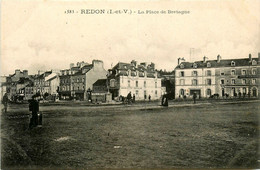 Redon * La Place De La Bretagne * Hôtel De La Poste - Redon