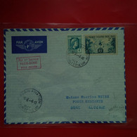 LETTRE PARIS BONE ALGERIE PAR AVION SANS ESCALE 1947 - 1921-1960: Modern Period