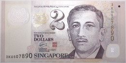 Singapour - 2 Dollars - 2009 - PICK 46b - NEUF - Singapour