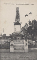 Nomeny 54 - Le Monument Aux Morts Pour La France - Guerre 1914 - Editeur Lohberger - RARE - Nomeny