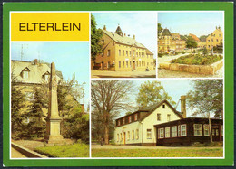 E2355 - TOP Elterlein Rathaus Markt Gaststätte Finkenburg - Bild Und Heimat Reichenbach - Elterlein