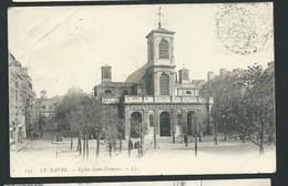 N°  153- Le  Havre -   Eglise Saint François  ( Plis Dans Un, Angle )  -  Macbeud 1771 - Station