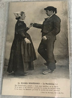Delcampe - 85 Danses Vendéennes  Couple Coiffe Chapeau Sabots Patois -Boutain Numéro 33 - Tänze