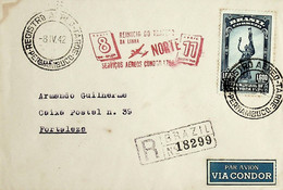 1942 Brasil / Brazil Condor Commemorative Airmail - Luchtpost