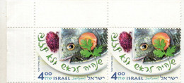 Lot 2 Timbres Israel  De 2011 - Unused Stamps (without Tabs)