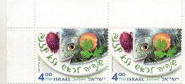 Lot 2 Timbres Israel  De 2011 - Ongebruikt (zonder Tabs)