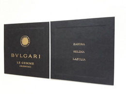 BULGARI~~ Le Gemme  ORIENTALI   **Carte Parfumée  !! - Modernes (à Partir De 1961)