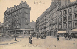 PARIS-75008-GARE-SAINT-LAZARA- PUB AU DOS ATLANTIC HÔTEL - Arrondissement: 08