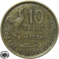 LaZooRo: France 10 Francs 1954 B XF - 10 Francs