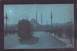 CPA Turquie Turkey Tramway Constantinople Non Circulé - Turkey