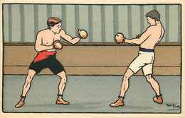 ILLUSTRATEUR  Harry ELIOTT (boxe) - Elliot