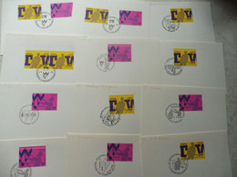 Belgique Belgie  Gestempelt / Oblitéré 12 Différentes Europa 1998 La Musique  Numero : 2757/58 - Used Stamps