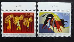 UNO-Wien 840/1  **/mnh, Internationales Jahr Der Bäuerlichen Familienbetriebe: Hoffnung Pflanzen - Ongebruikt