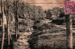 3137  Carte Postale CHATELUS MALVALEIX  Coudane Le Ruisseau  ETAT       23  Creuse - Chatelus Malvaleix