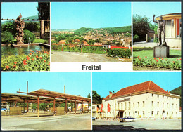 E2357 - TOP Freital Busbahnhof Klubhaus Der Edelstahlwerker Denkmal - Bild Und Heimat Reichenbach - Freital