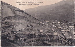 Delcampe - BEAUJEU(CARTE PANORAMIQUE TRIPLE) - Beaujeu