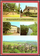 E2362 - Braunsdorf Lichtenwalde Gaststätte Am Bahnhof - Bild Und Heimat Reichenbach - Flöha