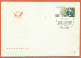 PECHE/CHASSE ALLEMAGNE ORIENTALE FDC DE 1968 - Autres & Non Classés