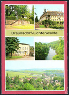 E2363 - Braunsdorf Lichtenwalde Gaststätte Am Bahnhof - Bild Und Heimat Reichenbach - Flöha