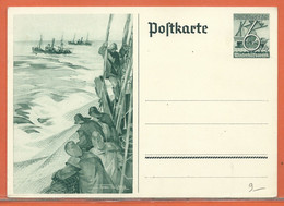 PECHE/CHASSE ALLEMAGNE ENTIER POSTAL DE 1941 - Autres & Non Classés