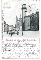 4085o: Mehrbildkarte AK Hof, Klosterstraße, Gelaufen 1906 Nach Vöslau - Hof