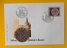 10715 -  700 Ans Cathédrale De Lausanne 1000 Lausanne 18-20.10.1975 - Postmark Collection