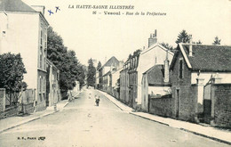 Vesoul * Rue De La Préfecture * Cachet Militaire Hôpital Temporaire Du Lycée , Service De Santé Des étapes - Vesoul