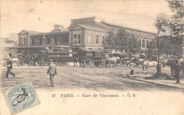 PARIS-75012-GARE DE VINCENNES - Arrondissement: 12