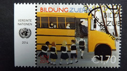 UNO-Wien 842 Oo/ESST, Initiative „Global Education First (GEFI) – Bildung Zuerst“ - Used Stamps