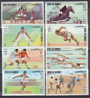 Olympics 1972 - Equestrian - Soccer - KUWEIT - Set MNH - Verano 1972: Munich