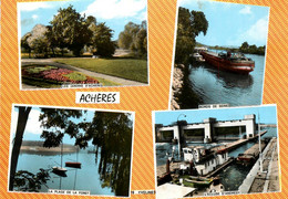 Achères * Multivues * Péniche Batellerie - Acheres