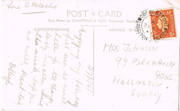 37988. Postal  COPPLESTONE (Devon) 1941. Vista Enfiel Corner Copplestone - Covers & Documents