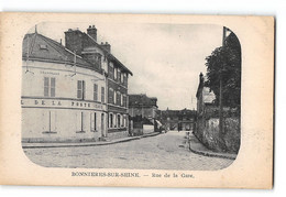 CPA 78 Bonnieres Sur Seine Rue De La Gare - Bonnieres Sur Seine