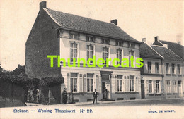 CPA STEKENE WONING THUYSBAERT NO 22 - Stekene