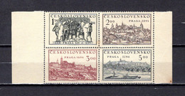 Checoslovaquia   1950  .-   Y&T  Nº  553A/553D - Altri & Non Classificati