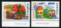 ROMANIA 2006 Europa: Integration Used.  Michel 6065-66 - Gebruikt