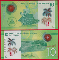 Nicaragua 10 Cordobas 2014 P-209 Polymer UNC - Nicaragua