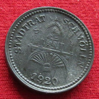 Germany Schmolln  5  Pfennig  1920 2,5mm  Saxe-Altenburg  Alemania Allemagne Alemanha Zinc Notgeld 345 - Autres & Non Classés