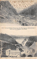 Rochebut               03        Le  Barrage En Construction Et Terminé        (voir Scan) - Autres & Non Classés