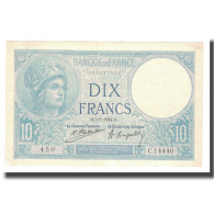 France, 10 Francs, 1924, 1924, SUP, Fayette:6.8, KM:73c - 10 F 1916-1942 ''Minerve''