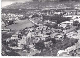 ROUSSET 23734-VUE GENERALE AERIENNE-AU 1er Plan, L'EGlise-à Droite, Le Chateau;AU FOND, ROUTE D'AIN  CPSM - Rousset