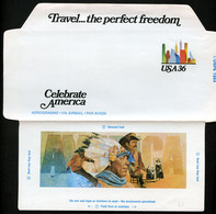 UC59 PSE Aerogramme CELEBRATE AMERICA Mint 1985 - 1981-00