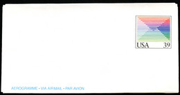 UC61 PSE Aerogramme GRAPHICS UPSS ALS27 Mint 1988 - 1981-00