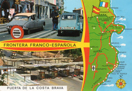 ° Frontera Franco Espanola ( 2CV Et DS Citroën ) - Douane