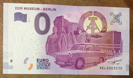 2017 BILLET 0 EURO SOUVENIR ALLEMAGNE DEUTSCHLAND BERLINER SCHLOSS ZERO 0 EURO SCHEIN BANKNOTE PAPER MONEY - [17] Falsos & Especimenes