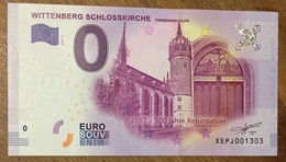 2017 BILLET 0 EURO SOUVENIR ALLEMAGNE DEUTSCHLAND BURG KRIEBSTEIN ZERO 0 EURO SCHEIN BANKNOTE PAPER MONEY - [17] Falsi & Campioni